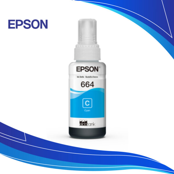Tinta Epson 664 Cyan | Tinta Para Impresora Epson al costo | tinta de impresora EPSON