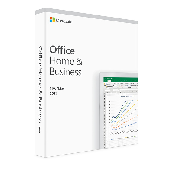 Licencia Office Home and Business 2019 DVD