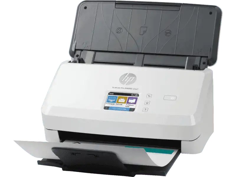 Escáner HP Scanjet Pro N4000 snw1 ADF WiFi