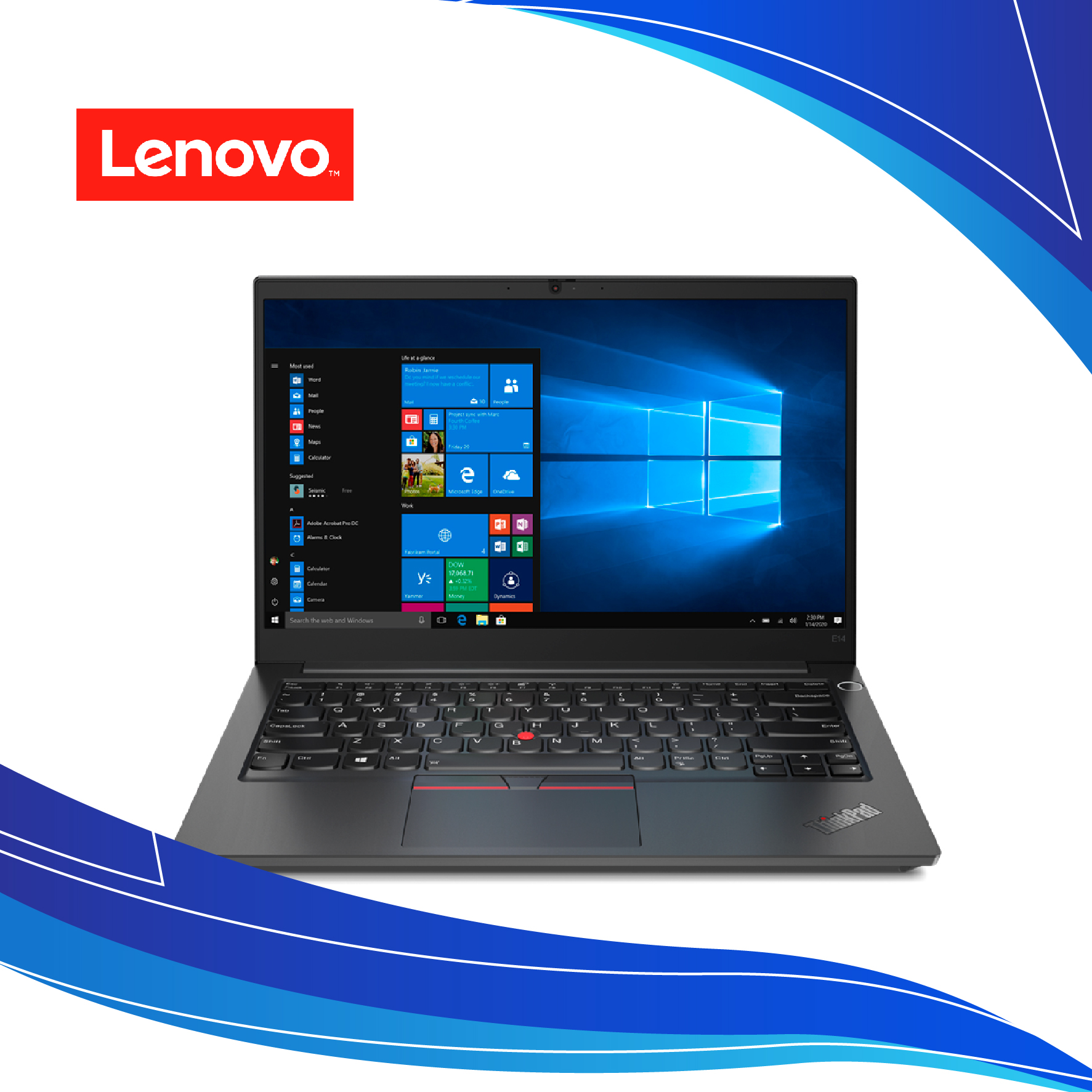 Portátil Lenovo ThinkPad E14 Gen 2 Core i5-1135G7 16GB SSD 512GB 14” Win 11 Pro