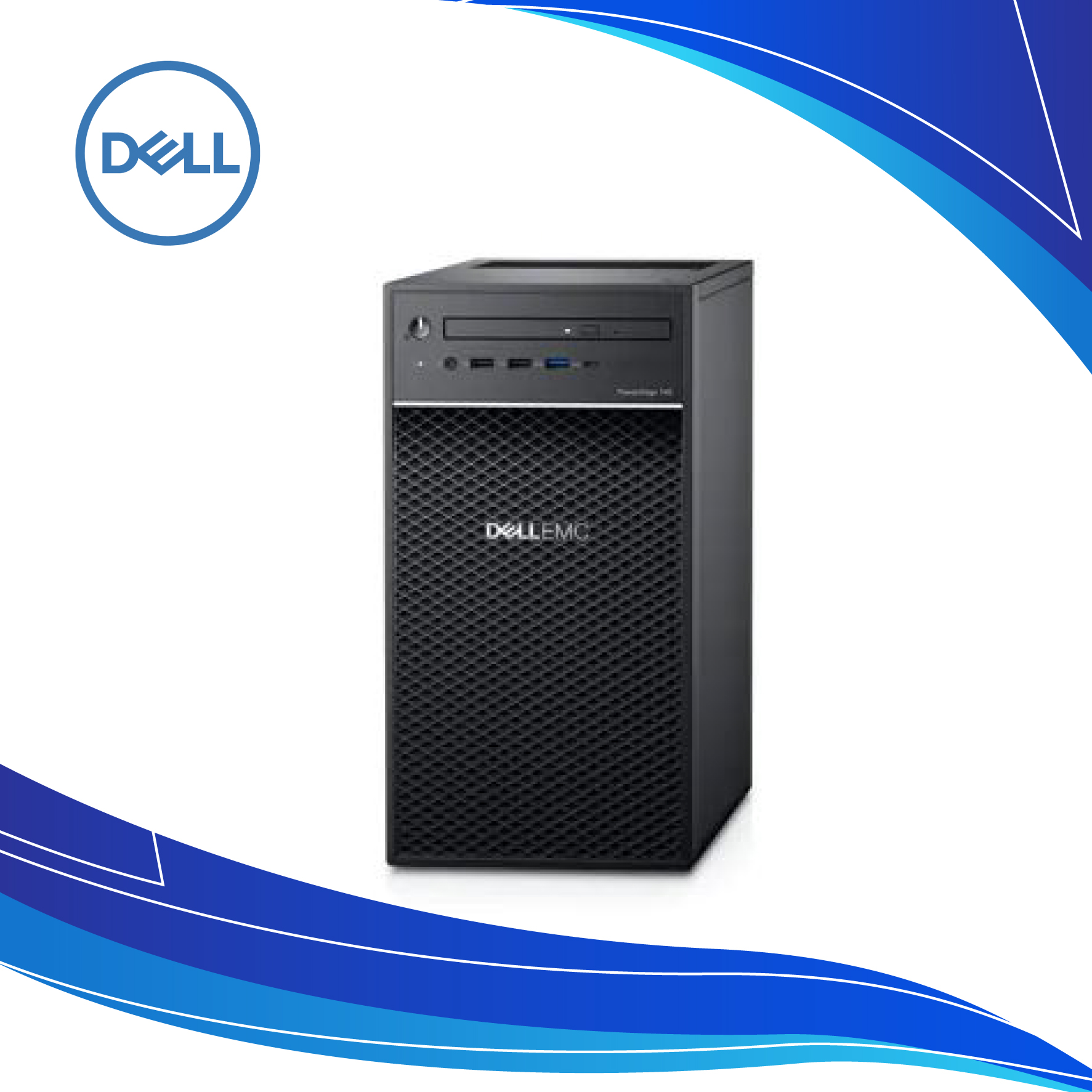 Servidor Dell PowerEdge T40 Intel Xeon E-2224G 8GB 1TB Torre