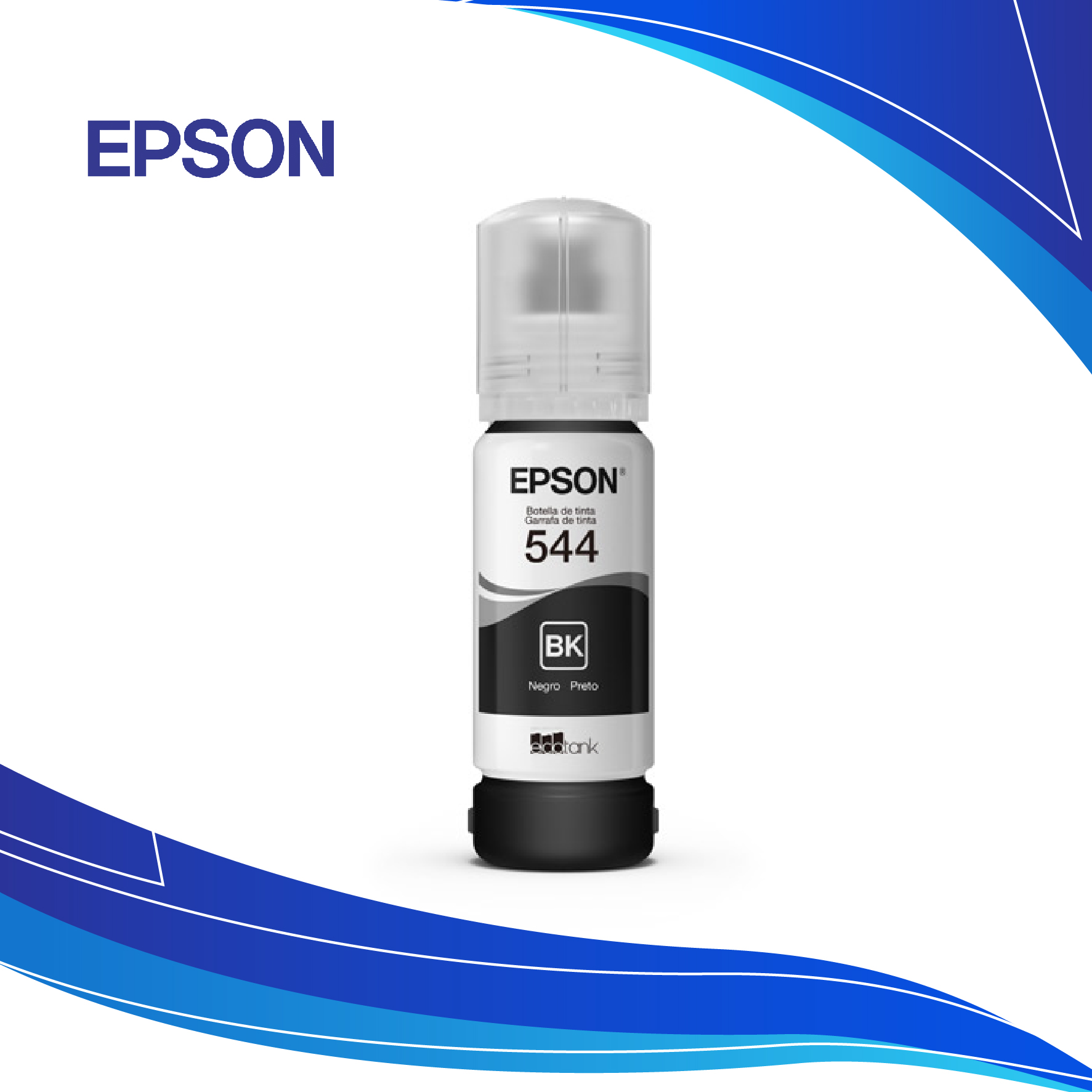 Tinta Epson 544 Negra | Tinta Para Impresora Epson al costo | tinta de impresora EPSON